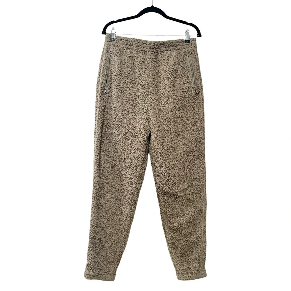 SKIMS Teddy Drawstring Jogger Pants in Desert Sz M - Picture 2 of 4